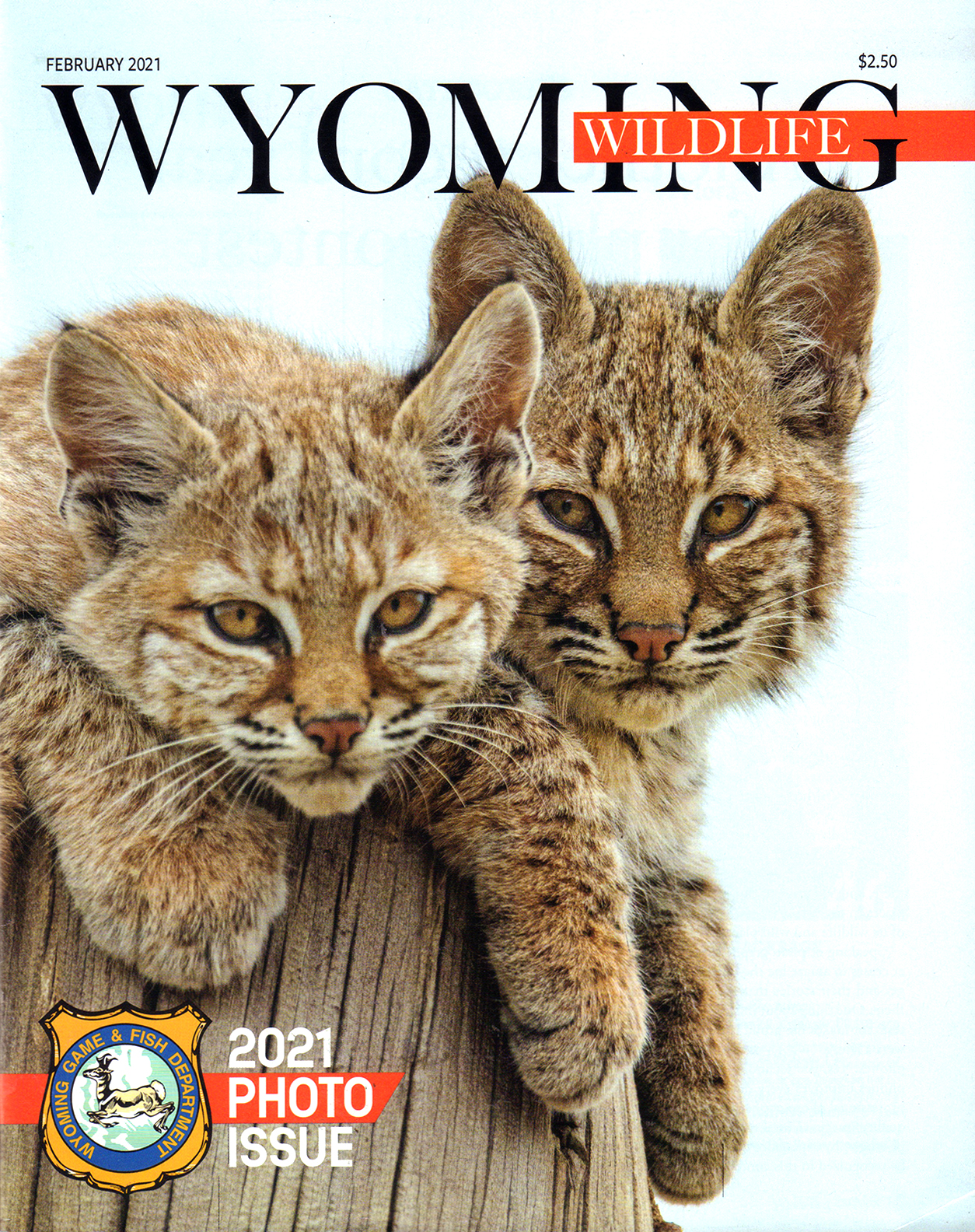 Wyoming-Wildlife February 01, 2021 Issue Cover