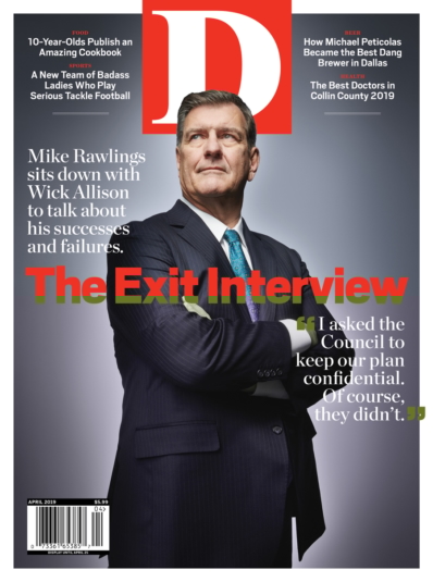 D Magazine April 01, 2019 Issue Cover