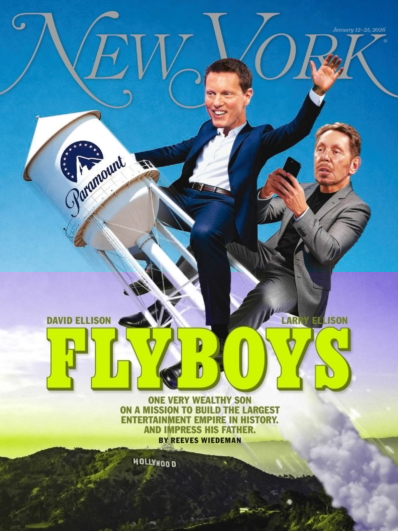 New York Magazine January 12, 2026 Issue Cover