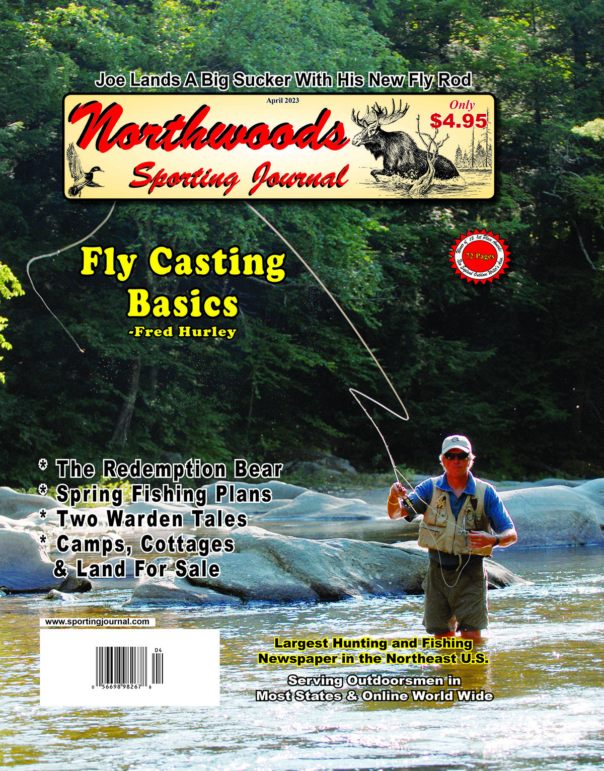 Northwoods-Sporting-Journal April 01, 2023 Issue Cover