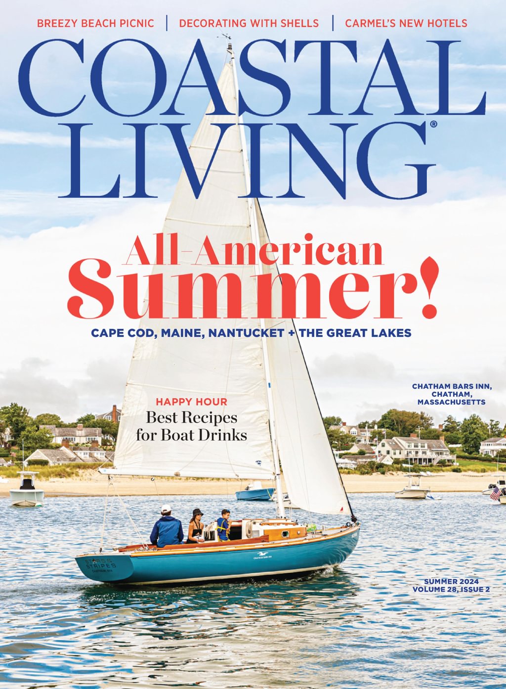 Coastal-Living June 01, 2024 Issue Cover