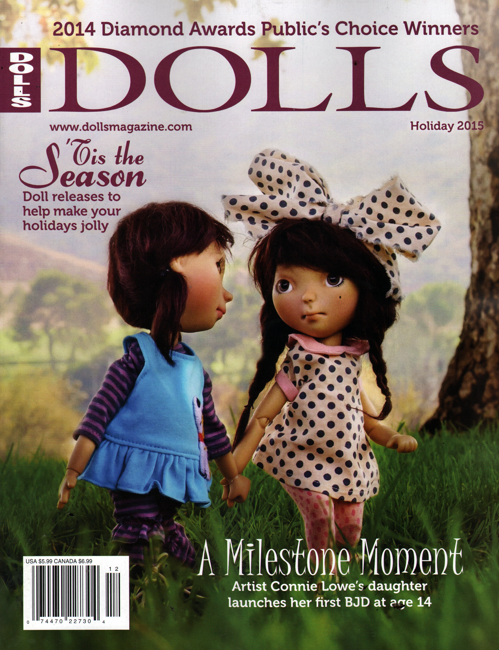 Dolls December 01, 2014 Issue Cover