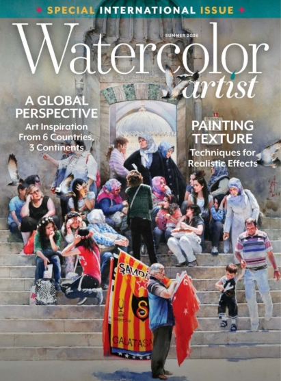 Watercolor Artist June 01, 2026 Issue Cover