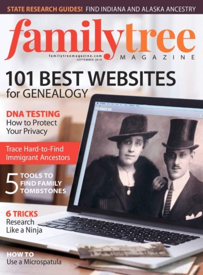 Family Tree September 01, 2018 Issue Cover