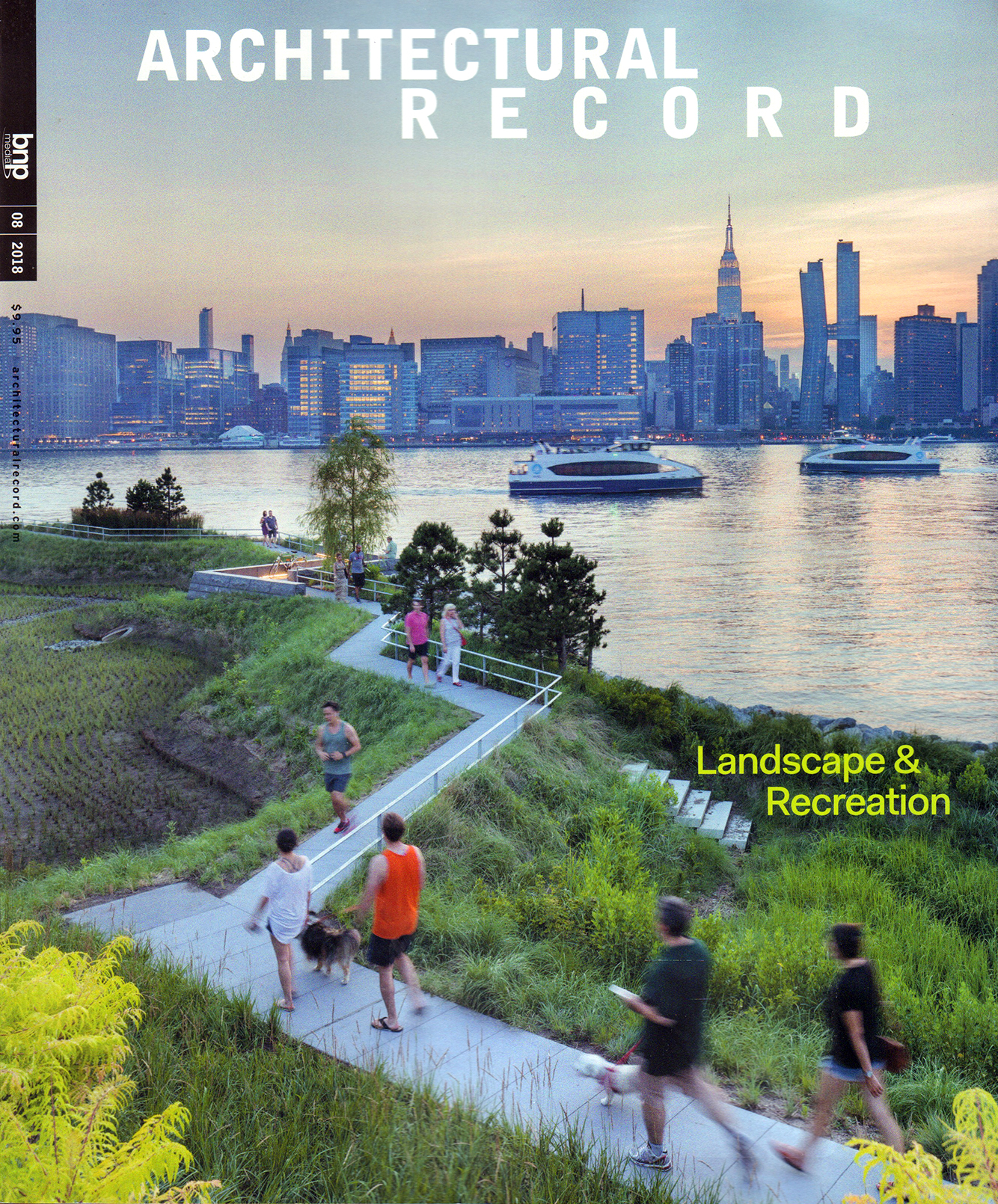 Architectural-Record August 01, 2018 Issue Cover