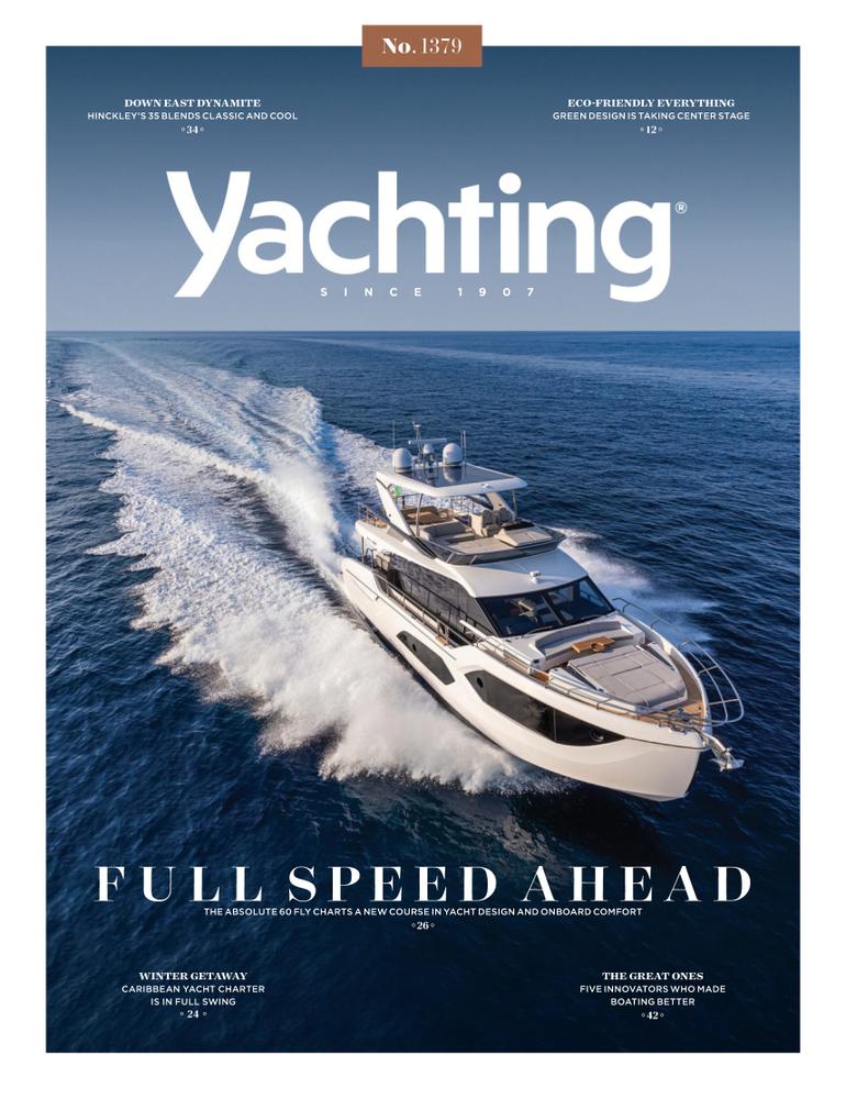 Yachting January 01, 2022 Issue Cover