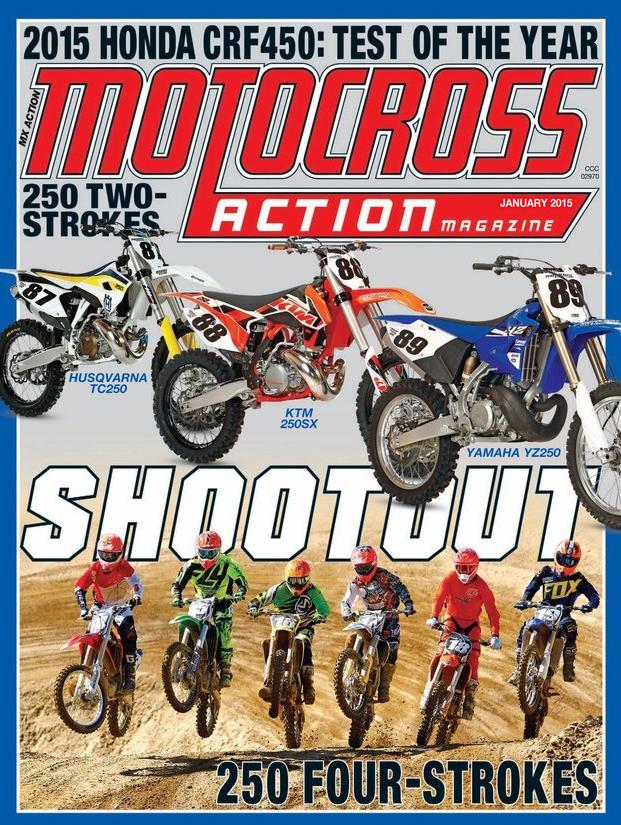 Motocross-Action January 01, 2015 Issue Cover