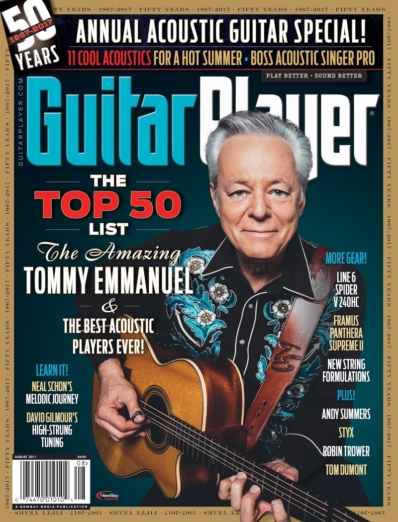 Guitar Player August 01, 2017 Issue Cover