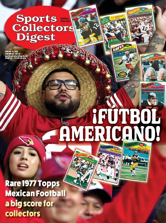 Sports-Collectors-Digest October 15, 2024 Issue Cover