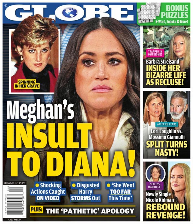 Globe October 27, 2025 Issue Cover