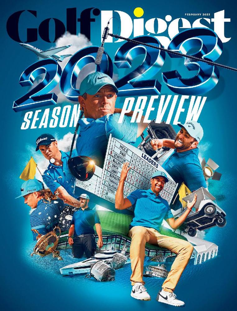 Golf-Digest February 01, 2023 Issue Cover