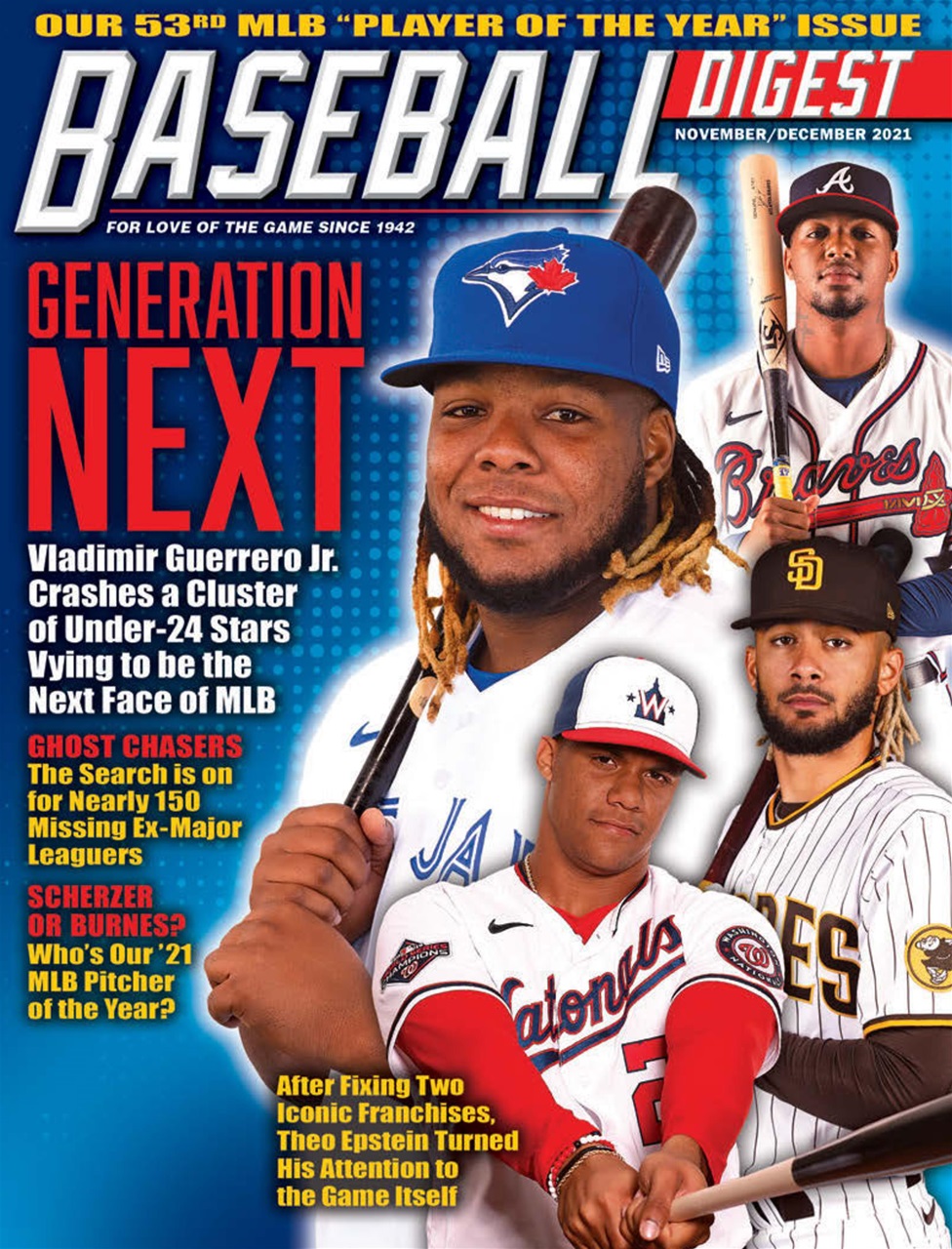 Baseball-Digest November 01, 2021 Issue Cover