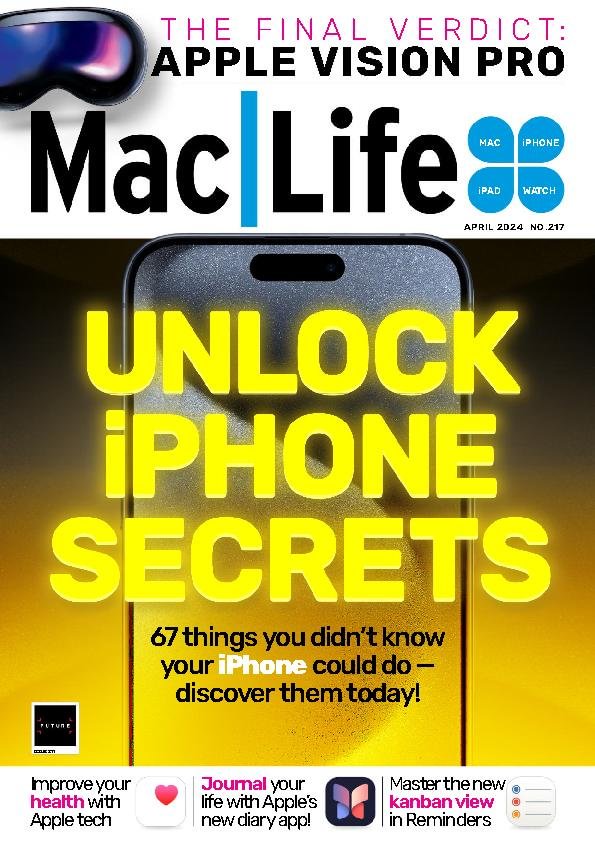 Mac-|-Life April 01, 2024 Issue Cover