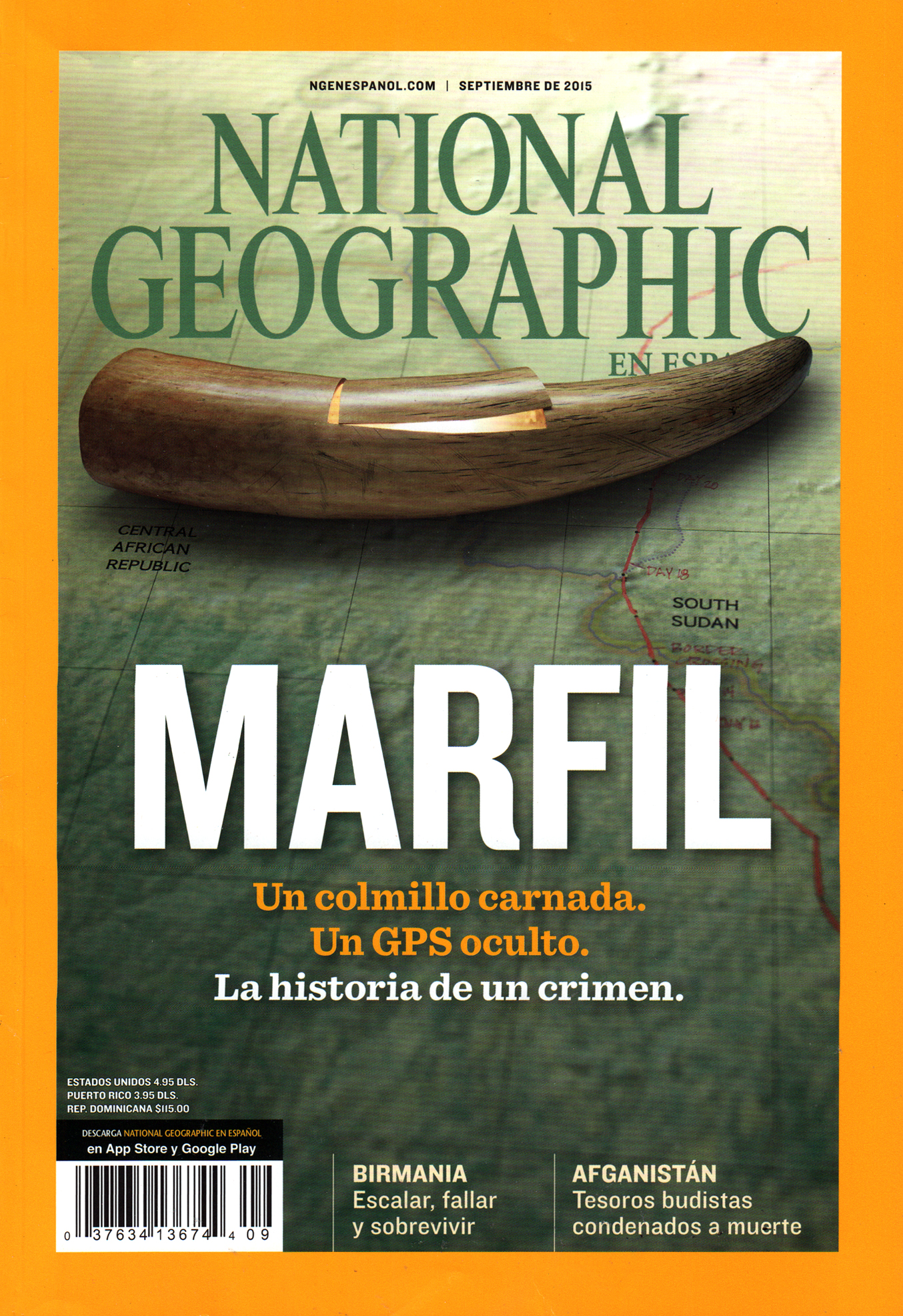 National-Geographic-En-Español September 01, 2015 Issue Cover