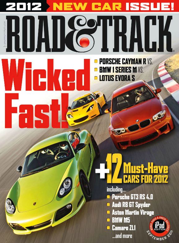 Road-and-Track September 01, 2011 Issue Cover
