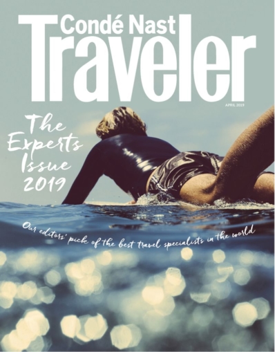 Condé Nast Traveler April 01, 2019 Issue Cover