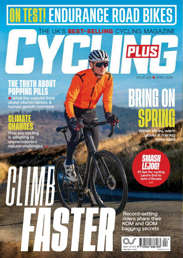 Cycling-Plus April 01, 2025 Issue Cover