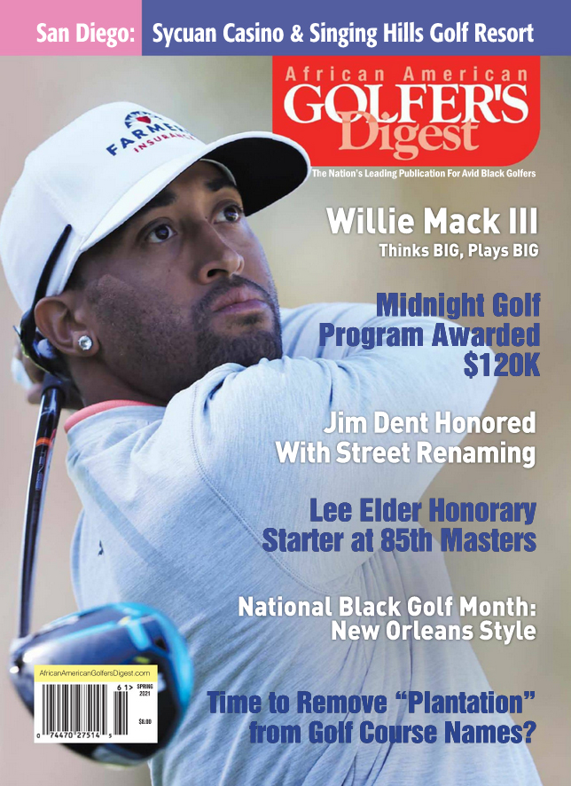 African-Amercian-Golfers-Digest March 01, 2021 Issue Cover