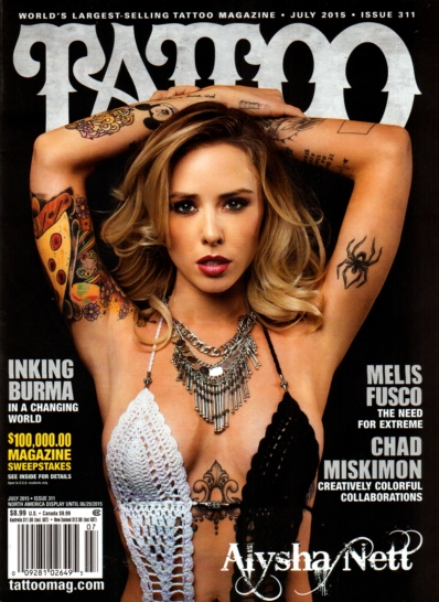 Tattoo July 01, 2015 Issue Cover