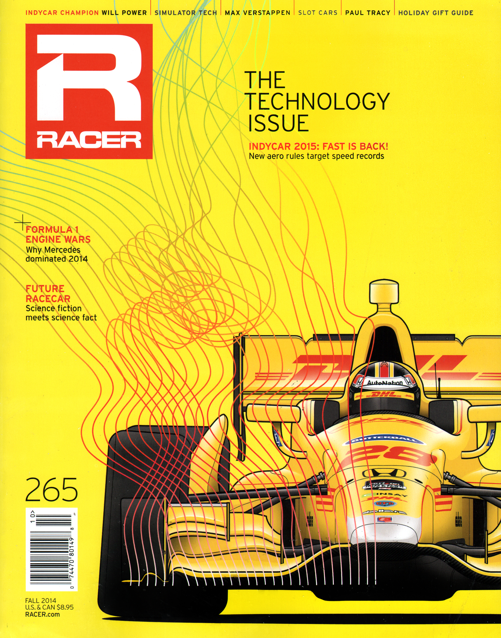Racer October 01, 2014 Issue Cover