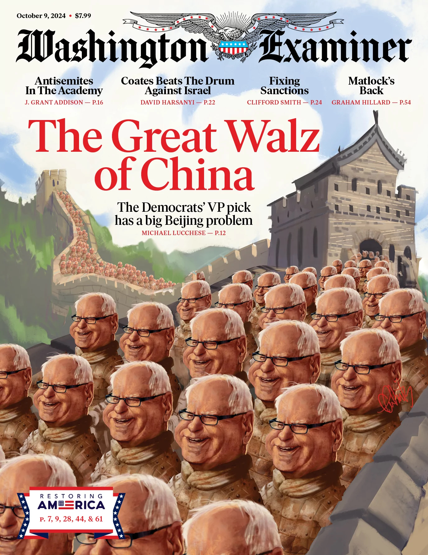 Washington-Examiner October 09, 2024 Issue Cover