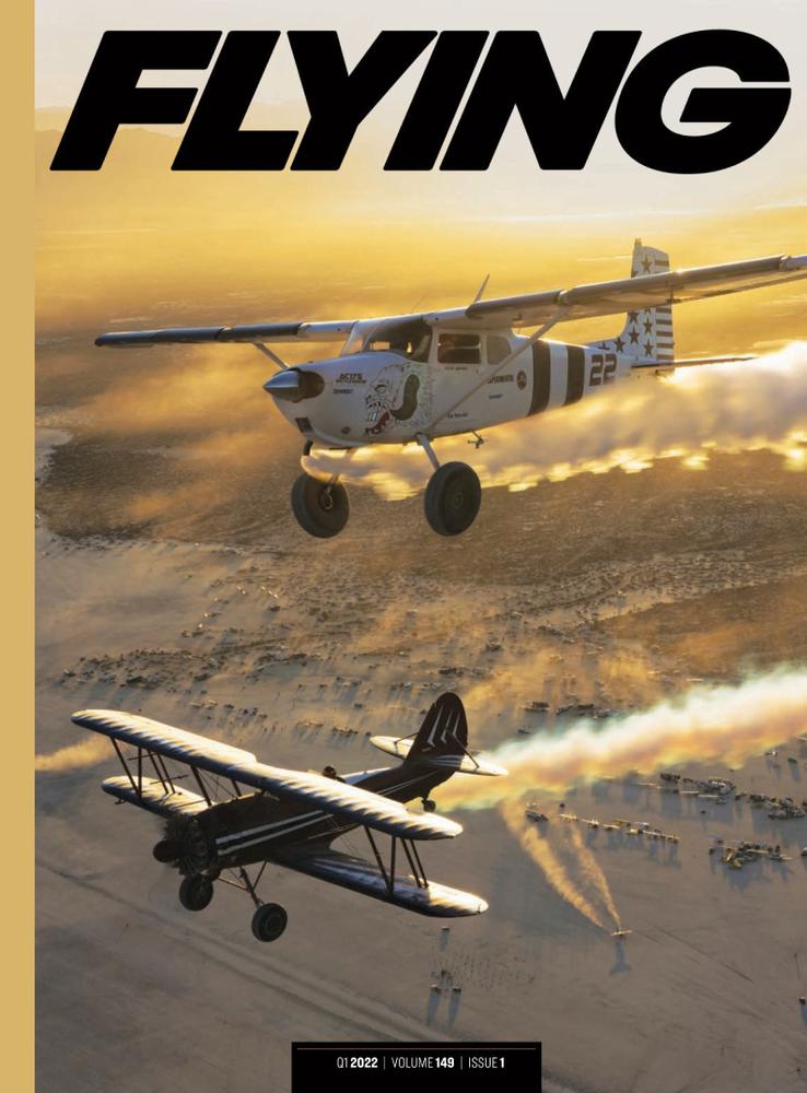 Flying January 01, 2022 Issue Cover