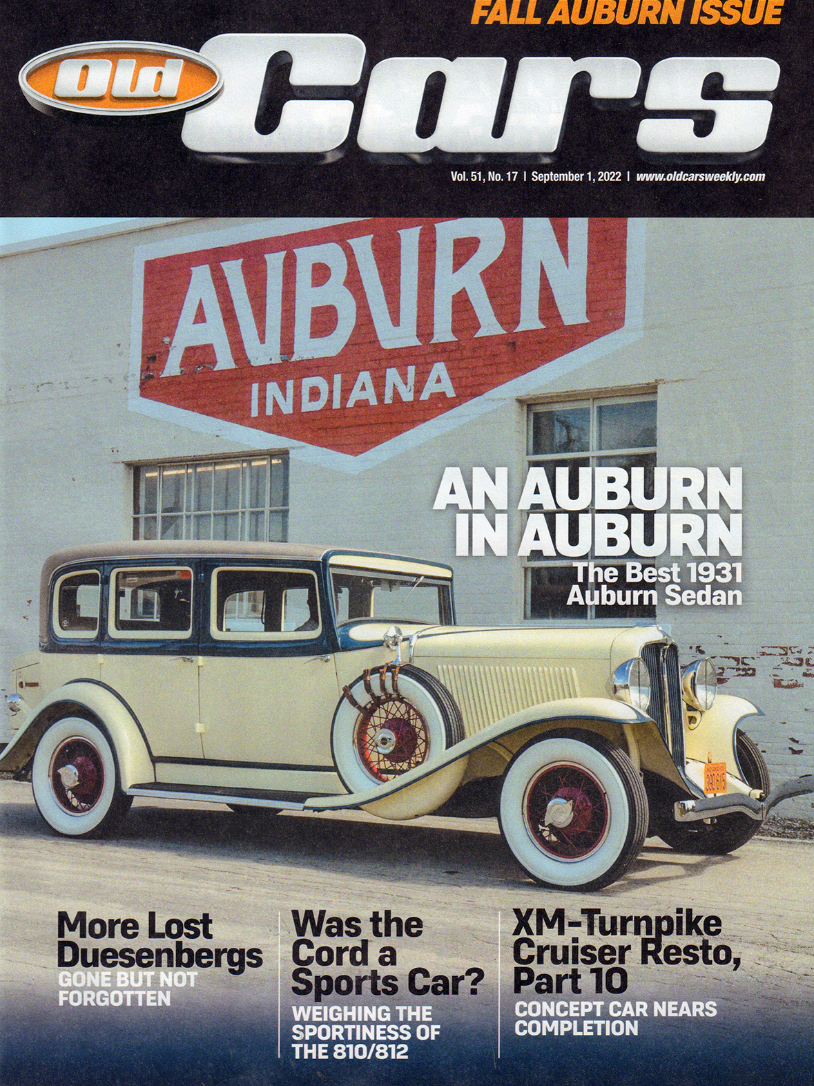 Old-Cars September 01, 2022 Issue Cover