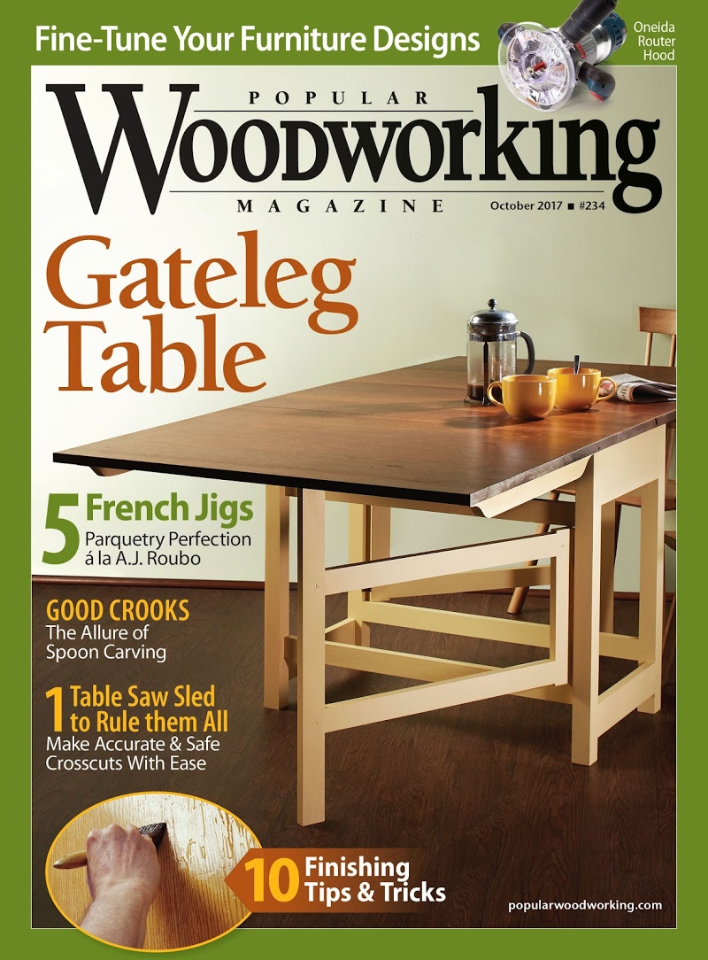 Popular-Woodworking September 01, 2017 Issue Cover
