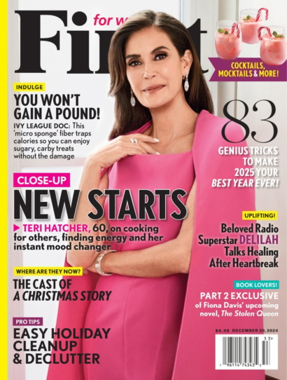 First for Women December 30, 2024 Issue Cover