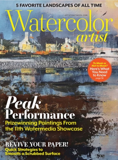 Watercolor Artist April 01, 2020 Issue Cover