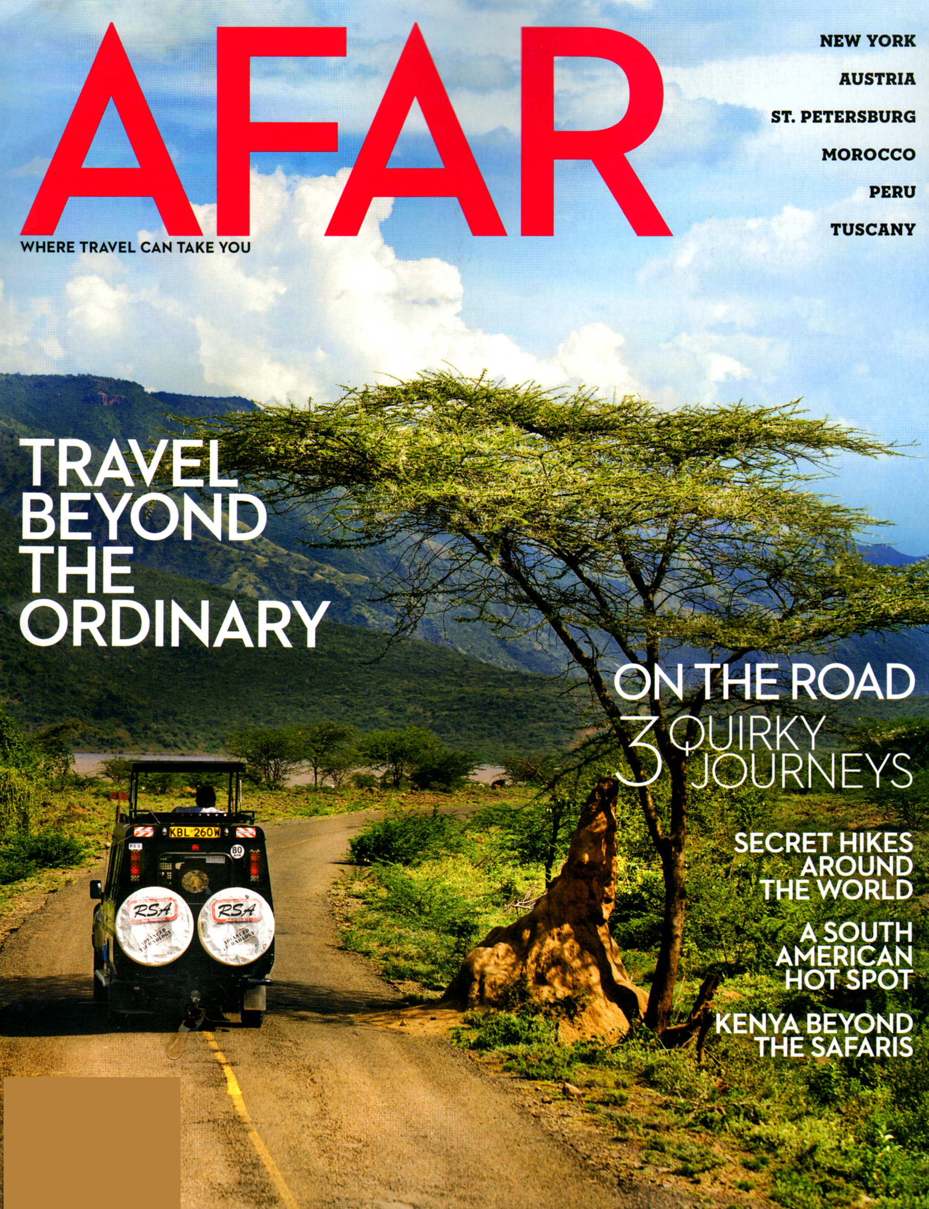 AFAR July 01, 2012 Issue Cover