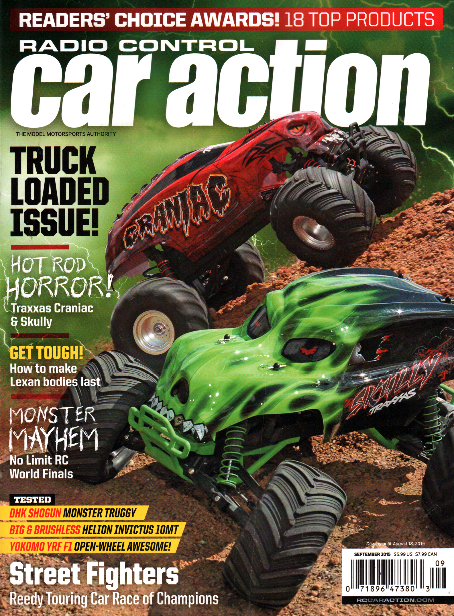 Radio-Control-Car-Action September 01, 2015 Issue Cover