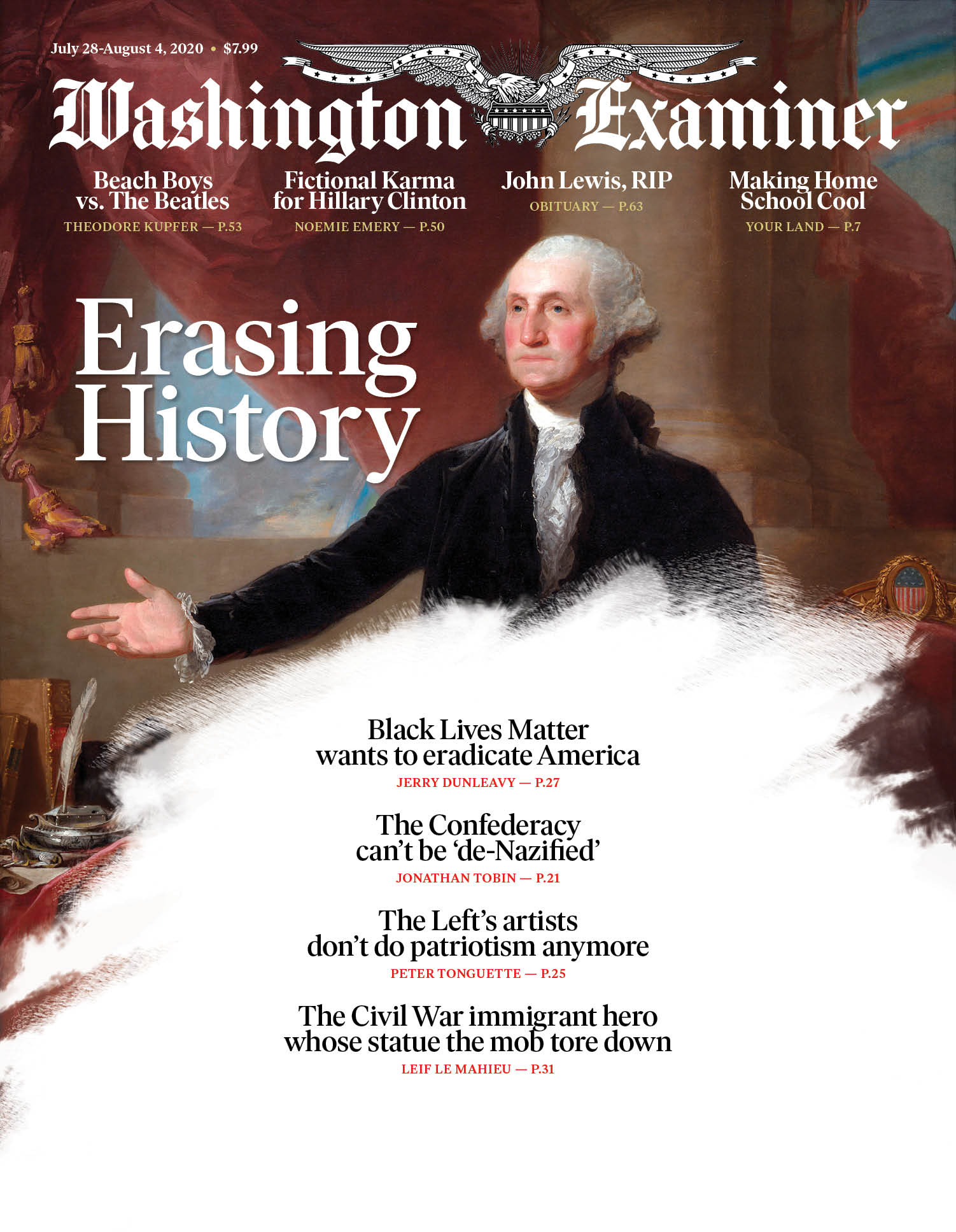 Washington-Examiner July 28, 2020 Issue Cover