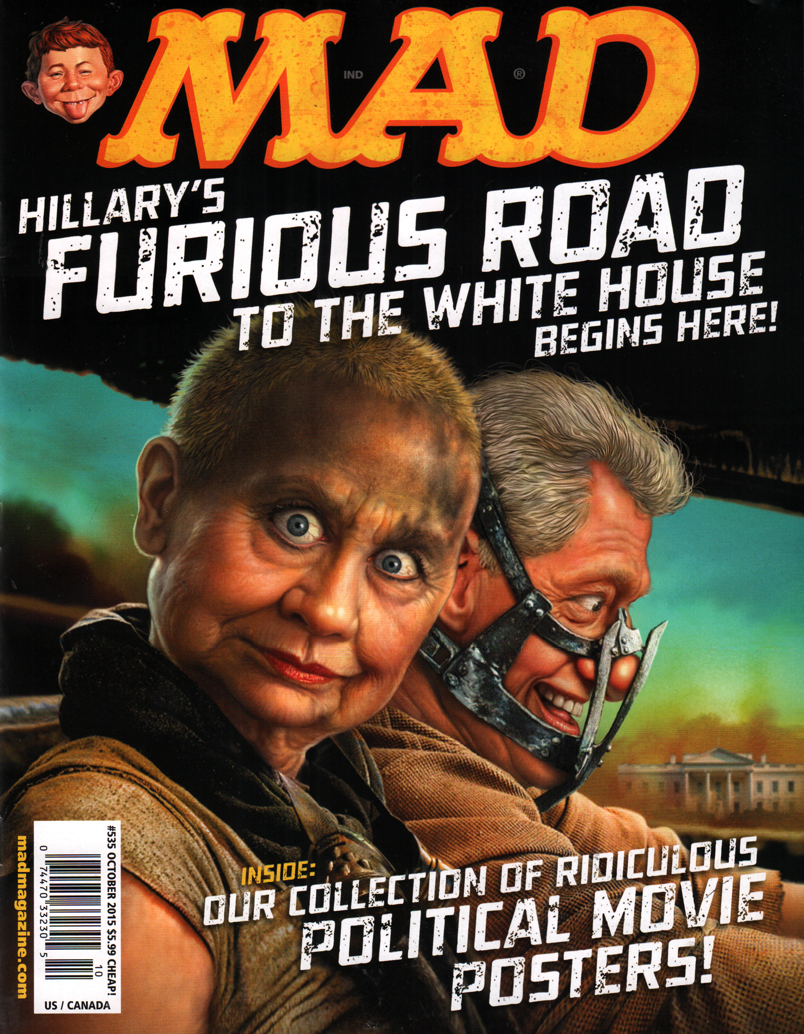 Mad-Magazine October 01, 2015 Issue Cover