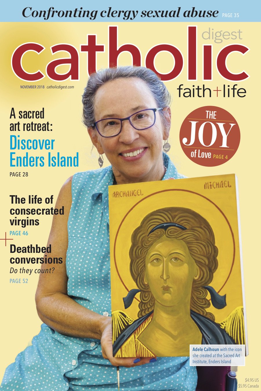 Catholic-Digest November 01, 2018 Issue Cover