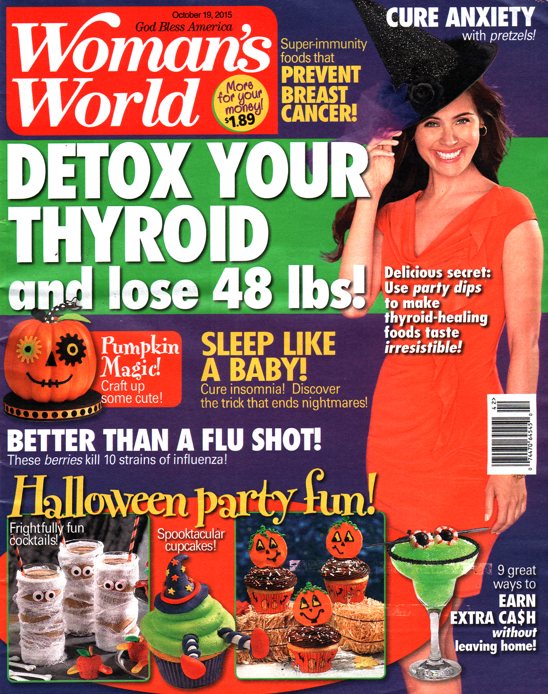 Womans-World October 19, 2015 Issue Cover