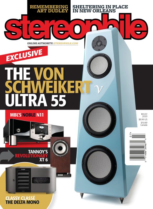 Stereophile July 01, 2020 Issue Cover