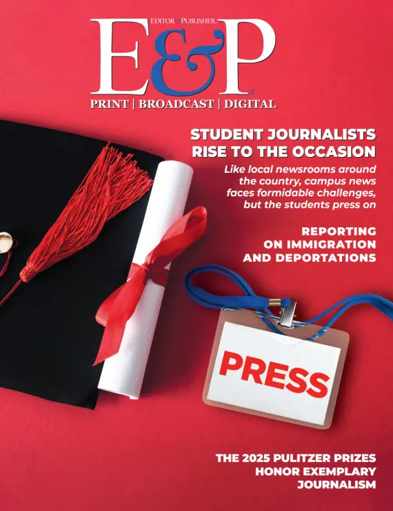 Editor-and-Publisher June 01, 2025 Issue Cover