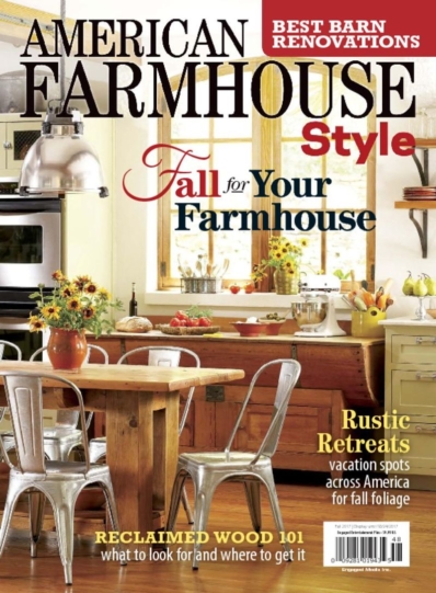 American Farmhouse Style September 01, 2017 Issue Cover
