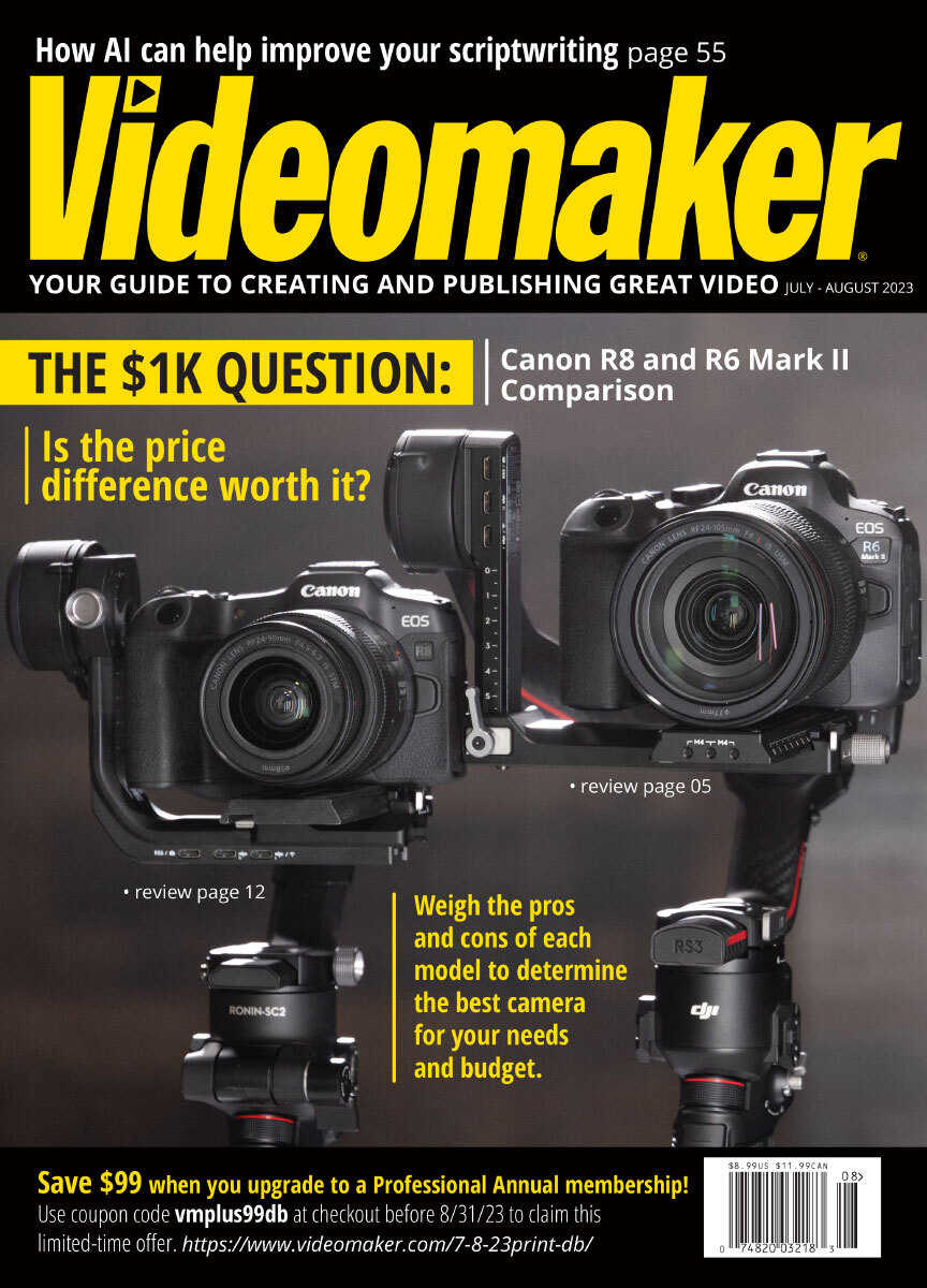 Videomaker July 01, 2023 Issue Cover