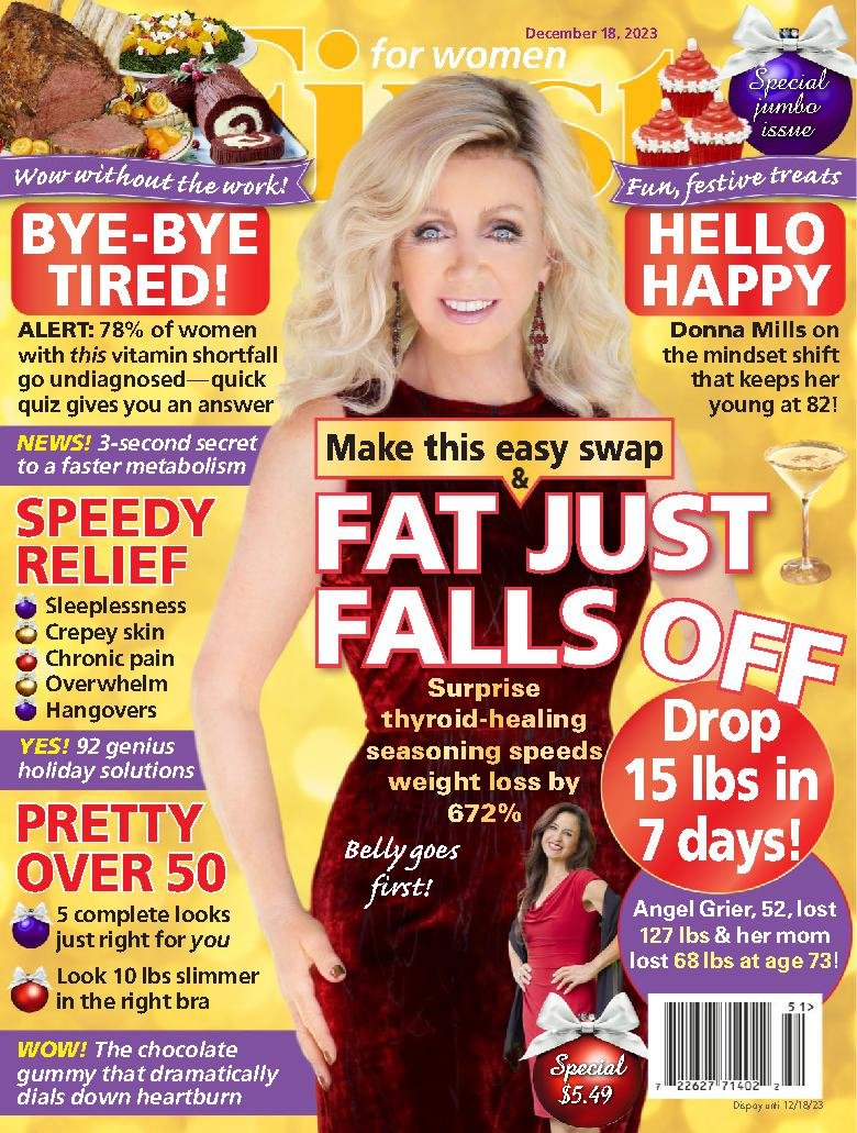 First-For-Women December 18, 2023 Issue Cover