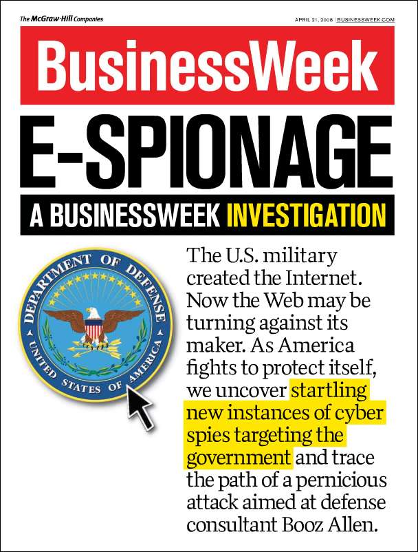 Bloomberg-Businessweek April 21, 2008 Issue Cover