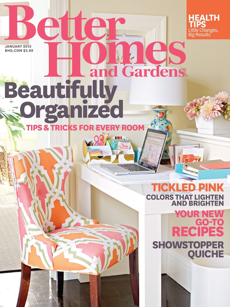 Better-Homes-and-Gardens January 01, 2015 Issue Cover