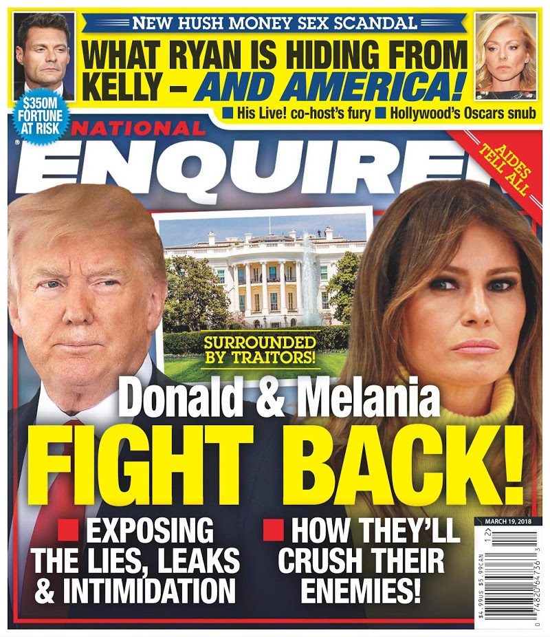 national-enquirer March 19, 2018 Issue Cover