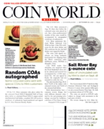 Coin-World-Weekly September 28, 2020 Issue Cover