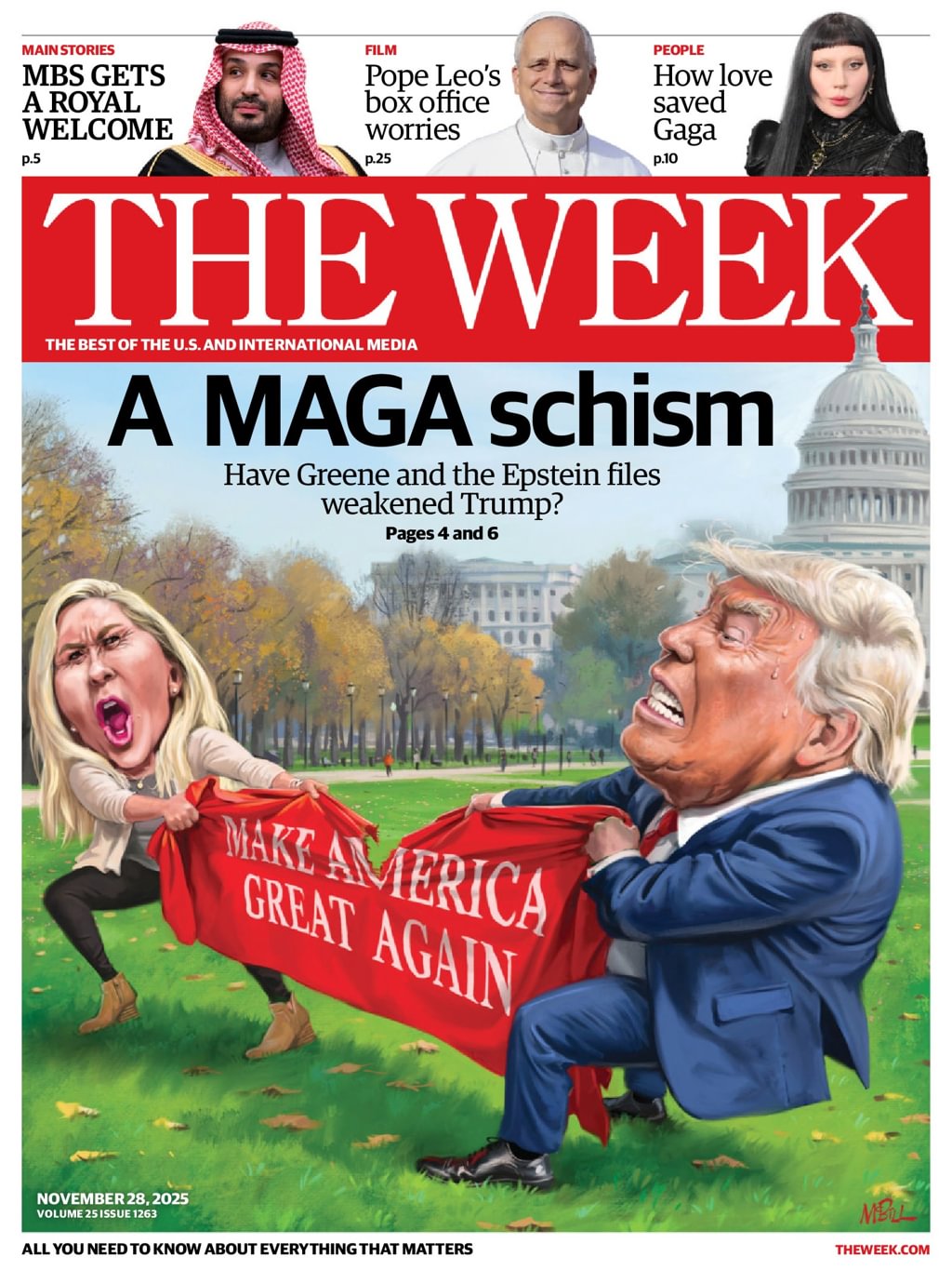 The-Week November 28, 2025 Issue Cover
