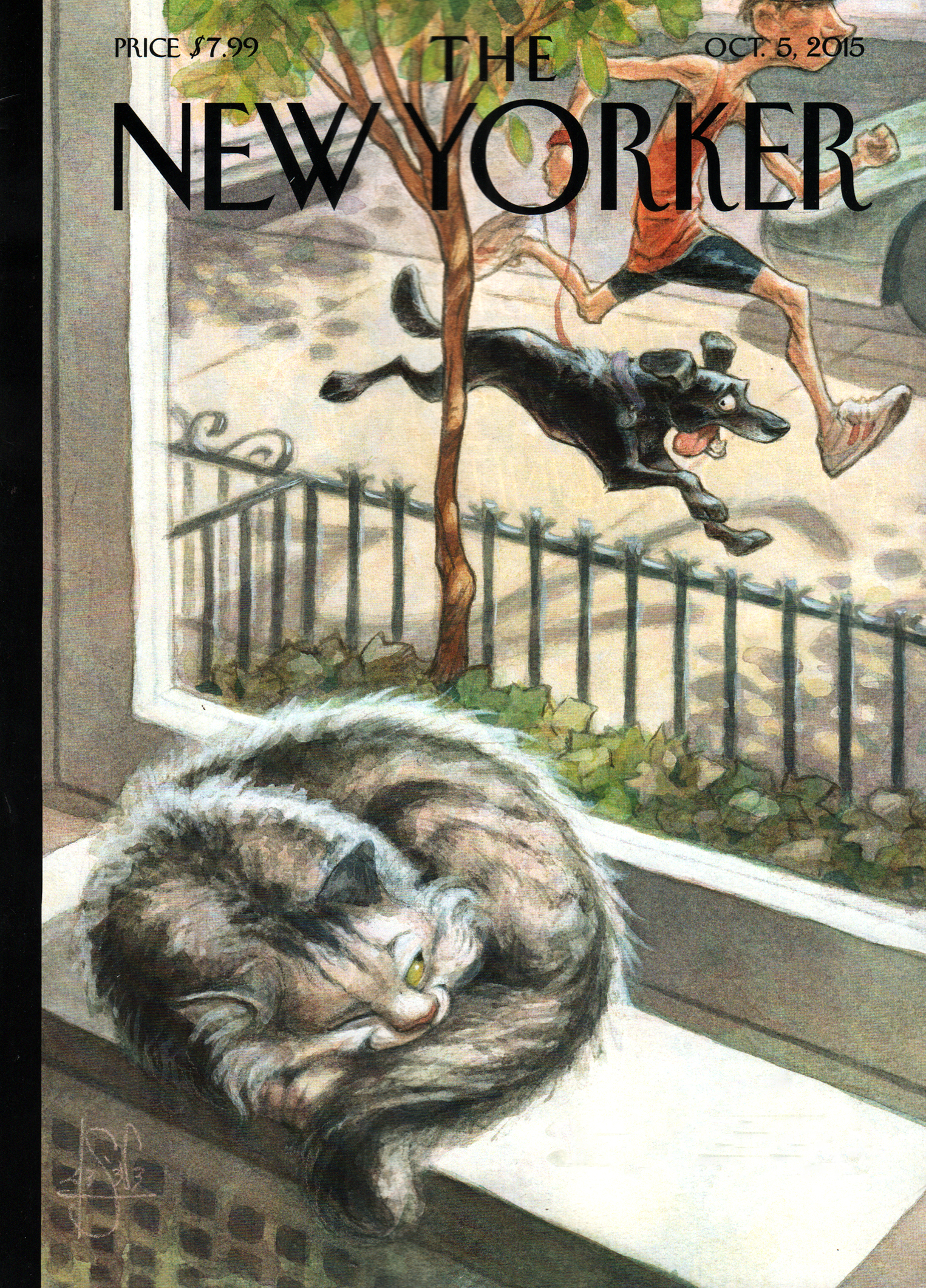 The-New-Yorker October 06, 2015 Issue Cover