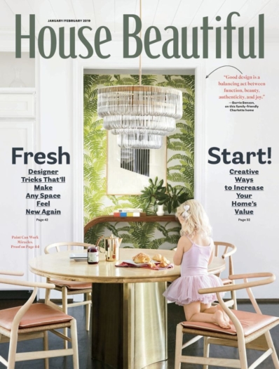 House Beautiful January 01, 2019 Issue Cover