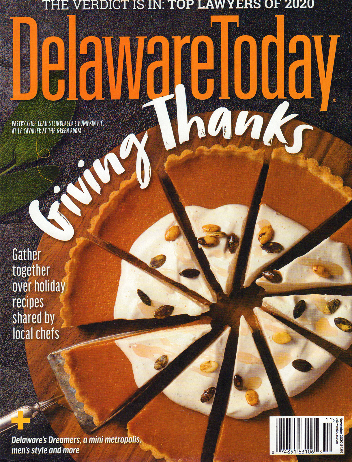 Delaware-Today November 01, 2020 Issue Cover