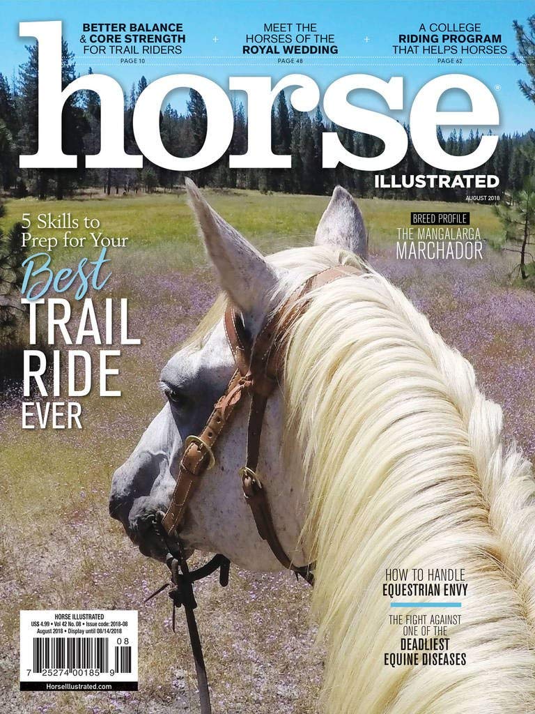 Horse-Illustrated August 01, 2018 Issue Cover
